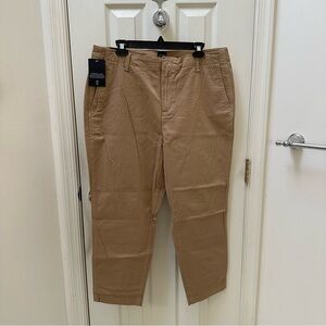 NWT Gap Women’s Slim Khaki Cotton Ankle Pant Size 16
